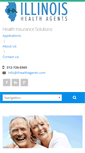 Mobile Screenshot of ilhealthagents.com