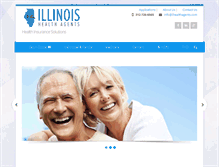Tablet Screenshot of ilhealthagents.com